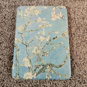Walnew Kindle Paperwhite Case Almond Blossom Floral Clear Back Cover New